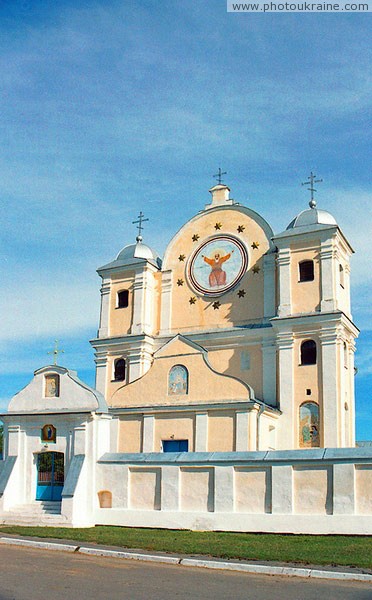 Radekhiv. Front facade of Assumption church Volyn Region Ukraine photos