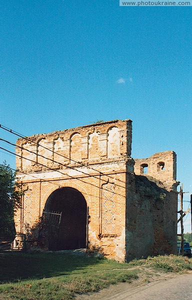 Olyka. Entry town gate Volyn Region Ukraine photos