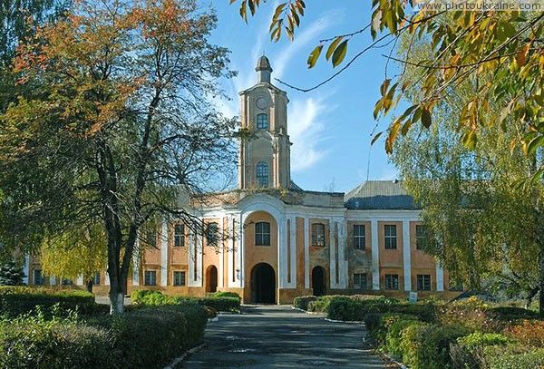 Olyka. Tower and internal regular park Volyn Region Ukraine photos