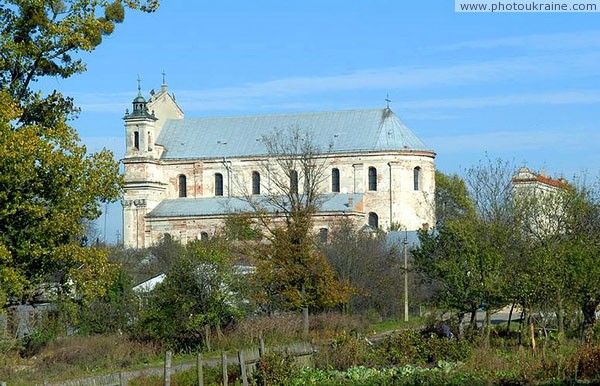 Olyka. Trinity catholic church Volyn Region Ukraine photos