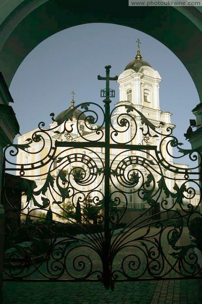 Lutsk. Gates of cathedral territory Volyn Region Ukraine photos