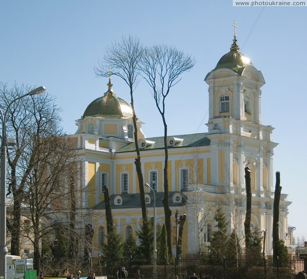 Lutsk. Side facade of Trinity cathedral Volyn Region Ukraine photos