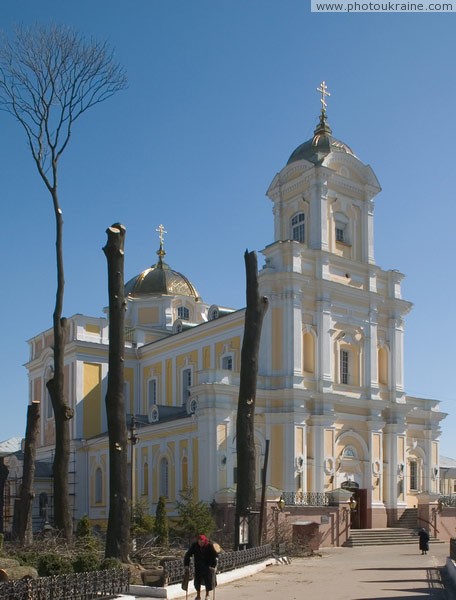 Lutsk. Alley to Trinity cathedral Volyn Region Ukraine photos