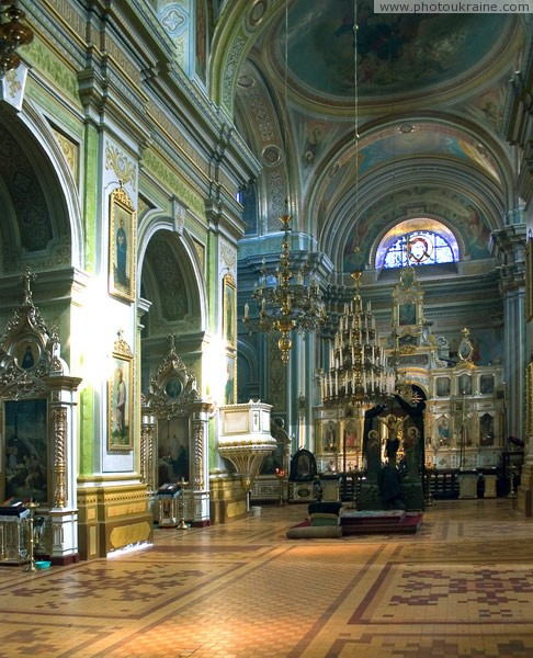 Lutsk. Chair of Trinity cathedral left legacy of Bernardino Volyn Region Ukraine photos