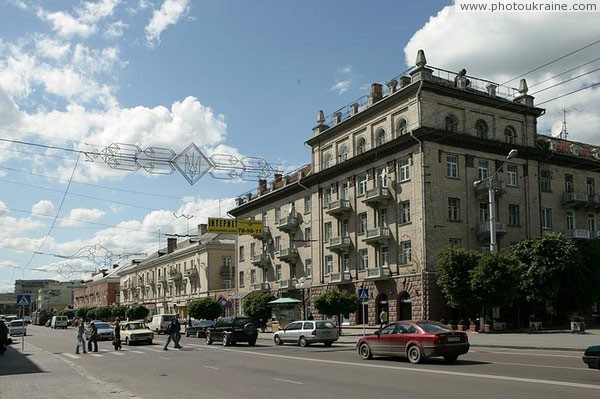 Lutsk. Avenue Voli Volyn Region Ukraine photos