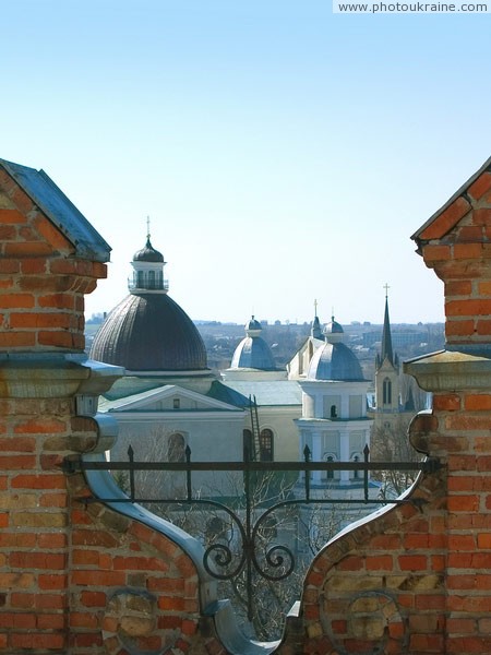 Lutsk. Peter and Paul church for teeth castle tower Volyn Region Ukraine photos