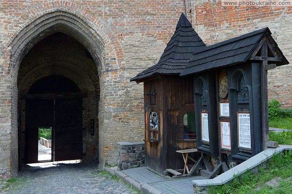 Lutsk. Information booth Lutsk castle Volyn Region Ukraine photos