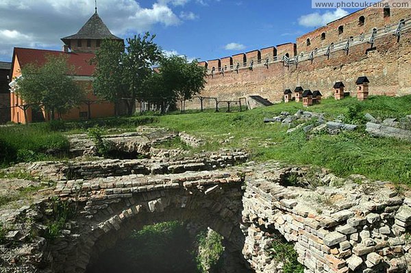 Lutsk. Lutsk castle, ruins Volyn Region Ukraine photos
