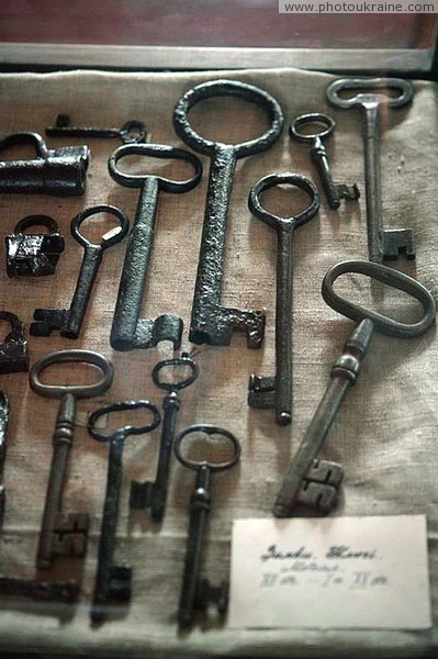 Lutsk. Lutsk castle, collection of keys Volyn Region Ukraine photos