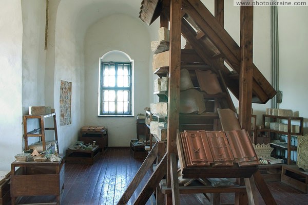 Lutsk. Lutsk castle, in museum of brick Volyn Region Ukraine photos