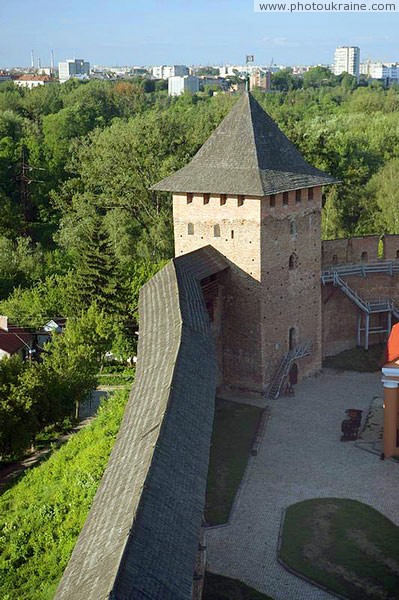 Lutsk. Lutsk castle, defense wall and Vladycha tower Volyn Region Ukraine photos