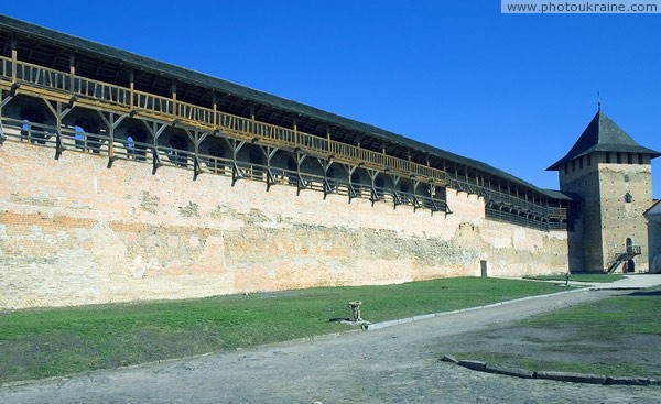 Lutsk. Lutsk castle, Vladycha tower and stairs Volyn Region Ukraine photos