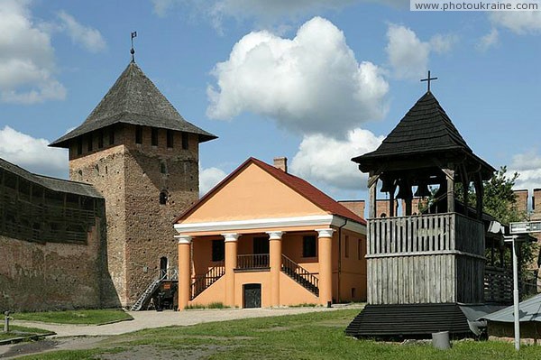 Lutsk. Lutsk castle, elegant facade Museum of books Volyn Region Ukraine photos