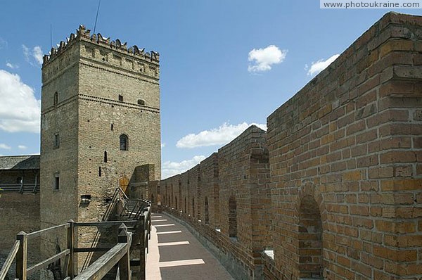 Lutsk. Lutsk castle, Styrska tower Volyn Region Ukraine photos