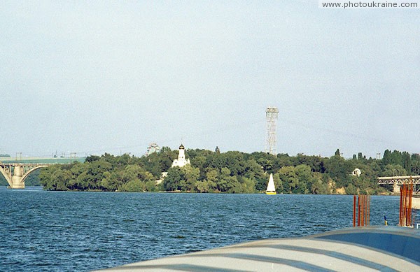 Dnipropetrovsk. View of Monastery island Dnipropetrovsk Region Ukraine photos