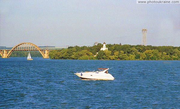 Dnipropetrovsk. Northern extremity Monastery (Komsomol) islands Dnipropetrovsk Region Ukraine photos