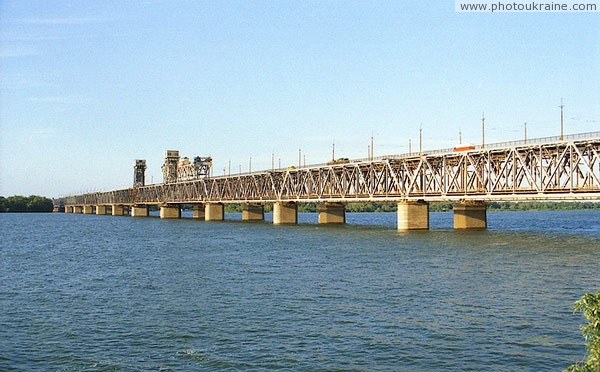 Dnipropetrovsk. Multi Amur bridge Dnipropetrovsk Region Ukraine photos