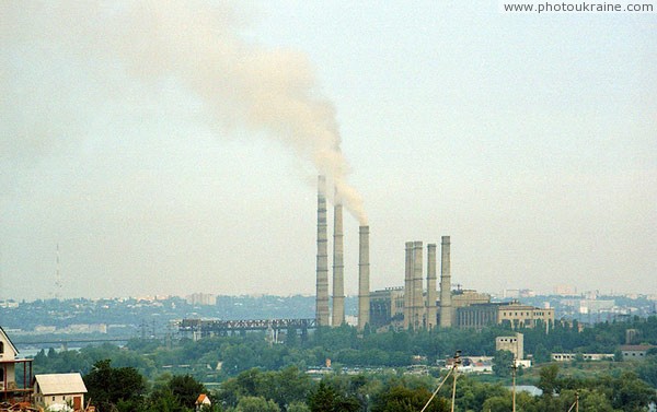 Stari Kodaky. Metallurgical pipes Dnipropetrovsk Region Ukraine photos