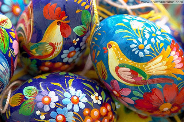 Petrykivka. Petrykivka pysankies (eggs) Dnipropetrovsk Region Ukraine photos