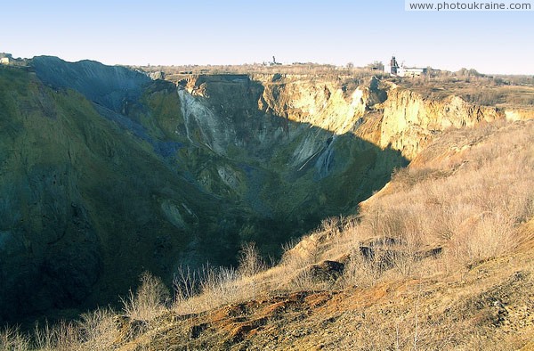 Zhovti Vody. Abandoned quarry Dnipropetrovsk Region Ukraine photos