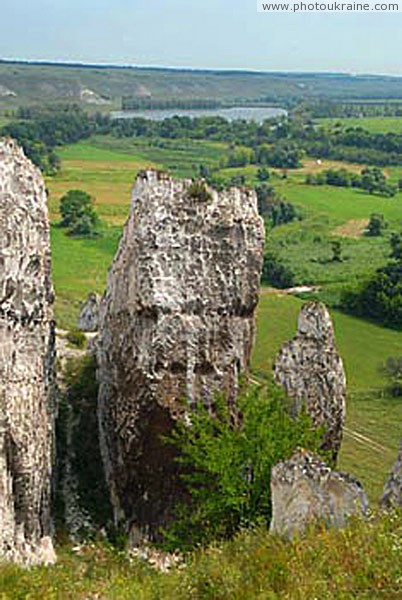 Bilokuzmynivka. Cretaceous rocks Donetsk Region Ukraine photos