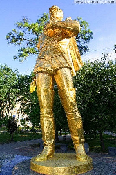 Donetsk. Monument to miner duke Donetsk Region Ukraine photos