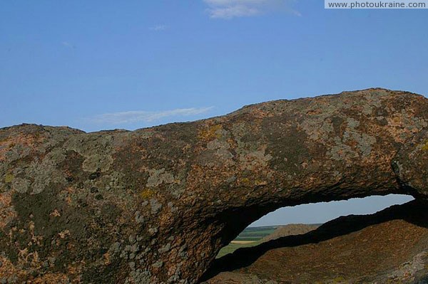 Заповедник Каменные Могилы. Выветривание Донецкая область Фото Украины