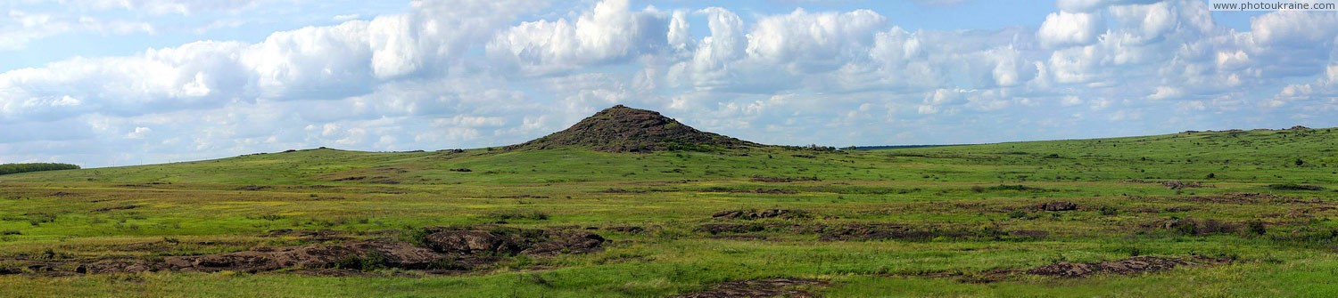 Kamiani Mohyly Reserve. Stone tomb Donetsk Region Ukraine photos