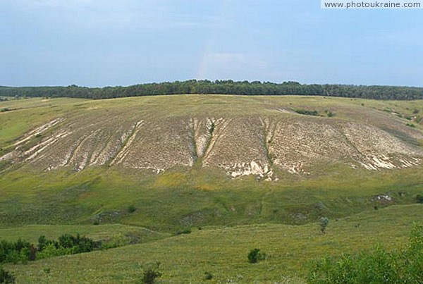 Kreidiana Flora Reserve. Cretaceous relics of Donbas Donetsk Region Ukraine photos