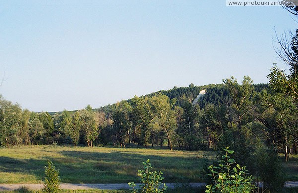 Парк Святые Горы. Парковый пейзаж Донецкая область Фото Украины