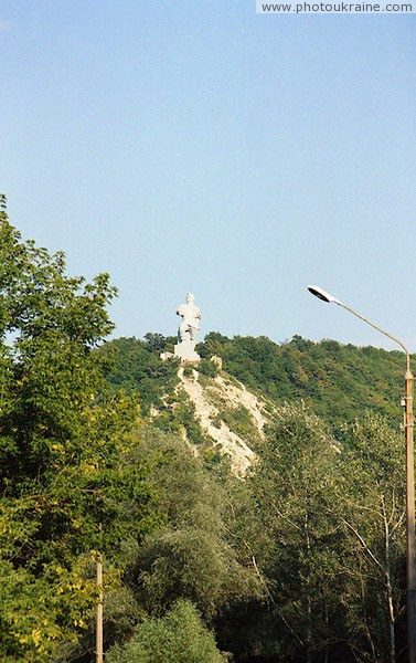 Sviatogirsk. Artem with bridge Siverskyi Donets Donetsk Region Ukraine photos