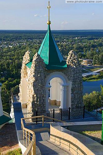 Sviatogirska lavra. Andrew chapel Donetsk Region Ukraine photos