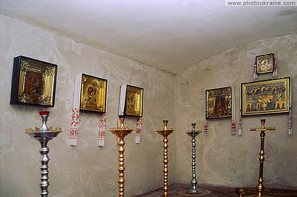 Sviatogirska lavra. In Nicholas church Donetsk Region Ukraine photos