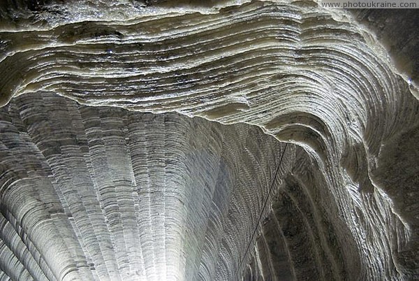 Soledar. Vaults salt mine Donetsk Region Ukraine photos