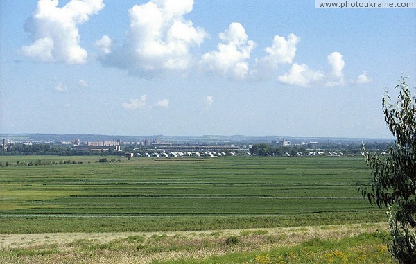 View from road Sloviansk  Kramatorsk Donetsk Region Ukraine photos