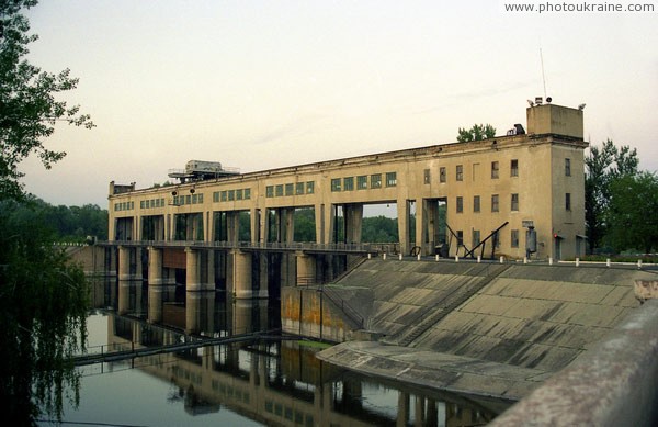 Rayhorodok. Water intake on Siverskyi Donets Donetsk Region Ukraine photos