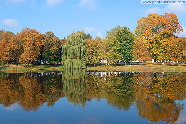 Andrushivka. Early autumn in former estate Zhytomyr Region Ukraine photos