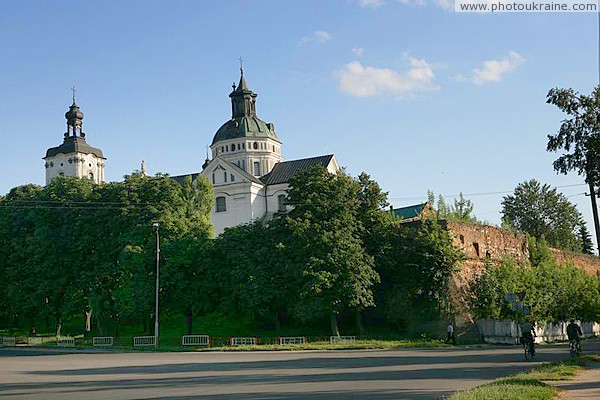 Berdychiv. Northwest corner of wall of monastery Zhytomyr Region Ukraine photos