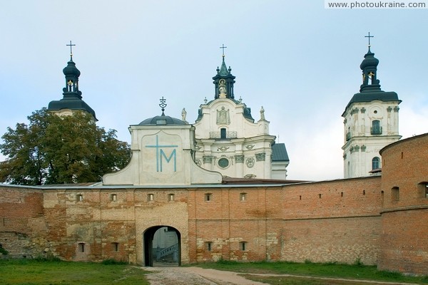 Berdychiv. Main gate Carmelite Convent Zhytomyr Region Ukraine photos