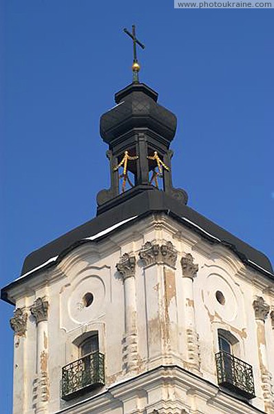 Berdychiv. Upper tier of north church tower Zhytomyr Region Ukraine photos