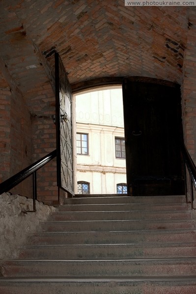 Berdychiv. Door to womb of Catholic shrine Zhytomyr Region Ukraine photos