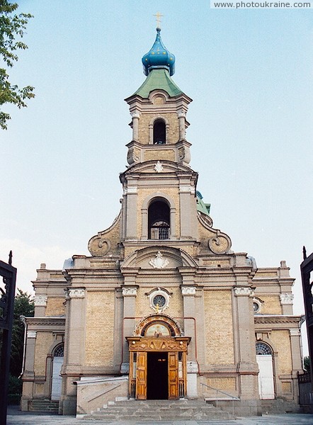 Berdychiv. The bell tower of St. Nicholas Cathedral Zhytomyr Region Ukraine photos