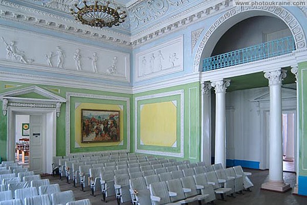 Верховня. Бальный зал с оркестровой ложей Житомирская область Фото Украины