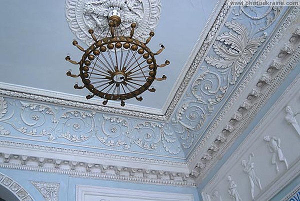 Verkhivnia. Chandelier Ballroom Zhytomyr Region Ukraine photos