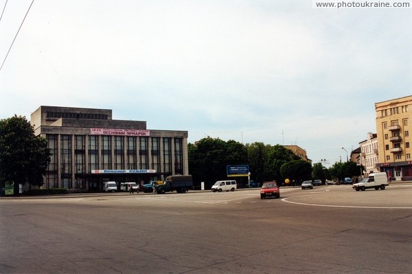 Zhytomyr. Southern part of Cathedral Square Zhytomyr Region Ukraine photos