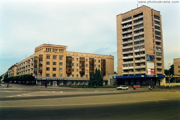 Zhytomyr. Tallest building of Cathedral Square Zhytomyr Region Ukraine photos