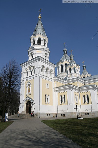 Zhytomyr. Road to main city temple Zhytomyr Region Ukraine photos