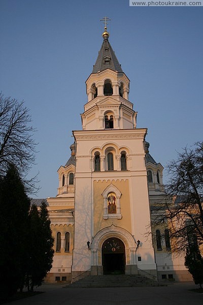 Zhytomyr. Belfry of Cathedral of Transfiguration Zhytomyr Region Ukraine photos
