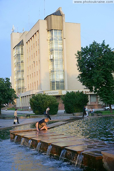 Zhytomyr. In city fountain Zhytomyr Region Ukraine photos