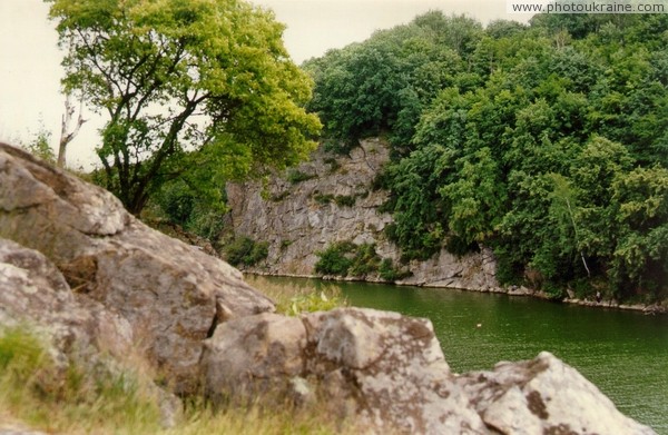 Zhytomyr. Rocky shores Teteriv Zhytomyr Region Ukraine photos